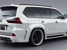 Artisan Spirits Sports Line Black Label Half Spoiler Kit, Lexus LX570 2015-2021