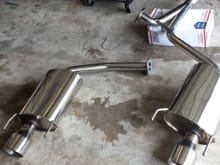 Top Speed catback exhaust system -- Awesome tone deep and not excessive