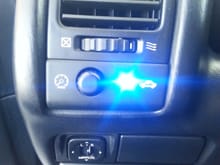 I install them today. The LED in blue,  because I have the whole car with blue LED inside and at the same time I was tired of seeing the red LED flashing. I wanted to see it all in blue. LOL