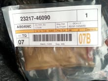 OEM Part Number for the filter.