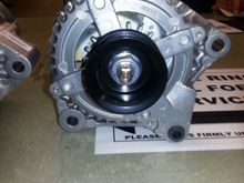 130A Alternator...(2001-2003 LS430 only has  same harness alternator plug connector as LS400 )has 3rd mounting ear...but will bolt in with special bolt from LS430