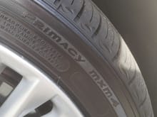 Michelin Primacy mxm4 from what i looked into they have good ratings in the snow. But alot of the ratings where on awd cars. I ask because i live in Mass. Also are these factory tires?