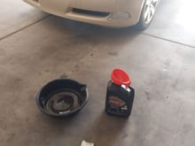 I changed the oil today.