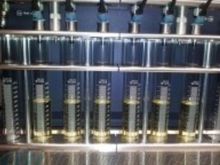 This is the kind of flow test we need performed on our injectors. That the only real way to come up with the exact answer. 