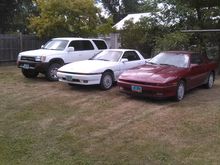 My supras and 4runner