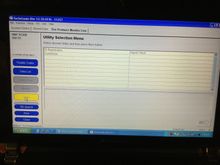 Click on Utility to the ID Registration and signal check options...ID reg is the TPMS sensor registration...signal check makes the low tire light illuminate on the dash, it also failed for me. But it did not disable any sensors.