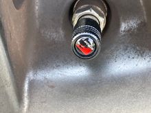 F Sport Tire Stem Caps.