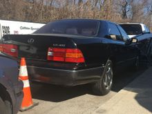 It was sitting for a long time and when I revved it smelled like a burning oil/gas smell 