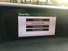 Main menu