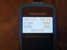 Tester gives you a option of in car or out of car test.