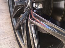 Still black even After iron-x