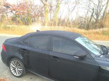 Didn't do the grille just the window trim