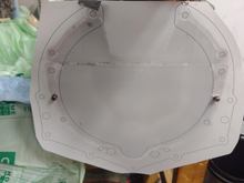 Test fit in Mylar. There was a fumble fingers moment caught with the top 4 bolt holes.. Always check first, right?
