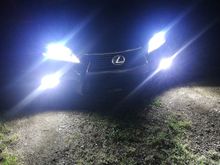 These are both 6k that i got off amazon.. $30 for the 6k HID's and $20 for the 6k LED fog lights. So for $50 im pretty happy with the color match and total cost along with the double light output from what i had. 