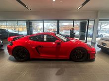 My favorite Porsche right now in the exact configuration I would want. Red with black interior and a manual transmission. 2023 with 2k miles on it for $142k. 