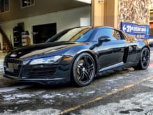 Picked up an R8 Monday in Oregon and drove it home to the San Francisco Bay Area!