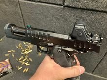 Ran the new guns against the watchtower, the watchtower is about 7-9% superior to a staccato XC on standard drills and has a much more consistent impulse. The new guns won by 15% 