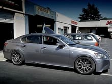 2014 Lexus GS350 RWD on J5 suspension type-JS AVS compatible coilover
12/10 spring rate