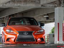 Lexus is front body kit
