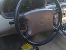 Steering wheel replaced