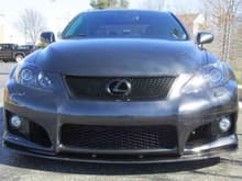 Front- Lexon Lip, Color matched fog covers, painted: Grill(s), emblems, headlights