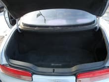 trunk comes with stock spare