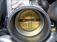 throttle body with sleeve