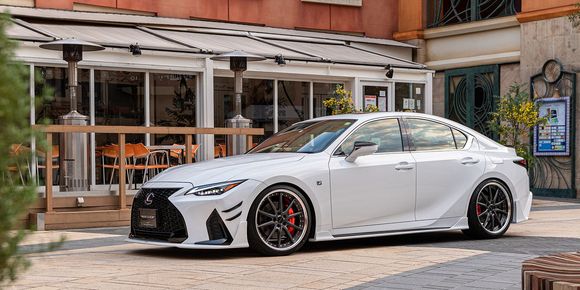 Artisan Spirits Aero Spoiler Lip Kit, Lexus IS350 / IS300 2021+