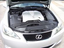 Detailed engine compartment