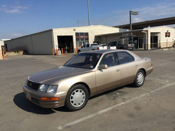 My ‘96 Lexus LS 400 with less than 30,000 miles.