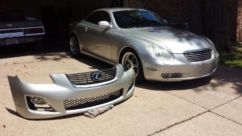 ...new nose (06' SC430 & 08'Crown Athlete) compared to stock 02'