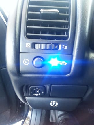 I install them today. The LED in blue,  because I have the whole car with blue LED inside and at the same time I was tired of seeing the red LED flashing. I wanted to see it all in blue. LOL