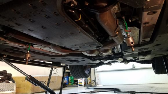 Prepping for exhaust change