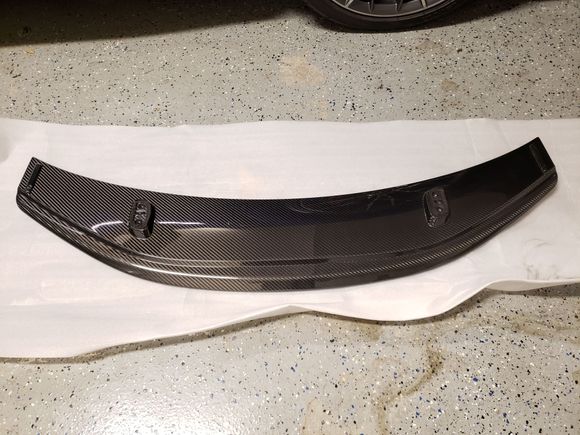 TRD circuit sport carbon fiber spoiler.  (Back)