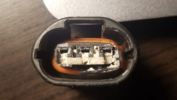 Condition in which I removed my connector.