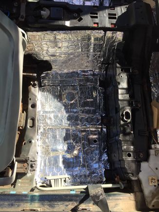 Sound deadening and stereo wired