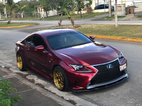 Aodhan wheels Gold
19x9.5 w/235/35/19 +15mm
19x10.5 w/ 265/35/19 +25mm