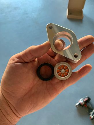 Flange to be welded on FFIM