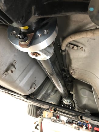 CF driveshaft installed!