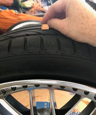 Brand new front tires