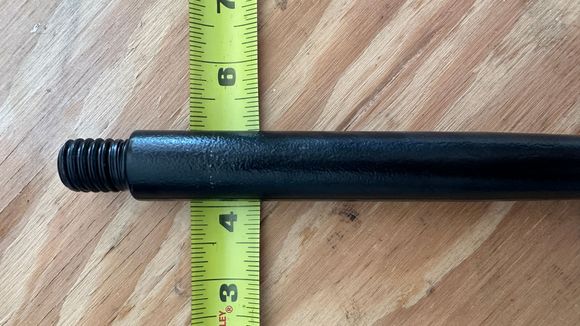 The Thickness of the Tow Pin is 1".