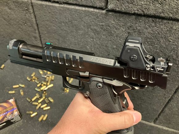 Ran the new guns against the watchtower, the watchtower is about 7-9% superior to a staccato XC on standard drills and has a much more consistent impulse. The new guns won by 15% 