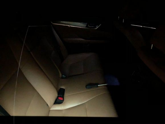 New LED in passenger door.