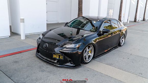 Lexus gs full splitter kit