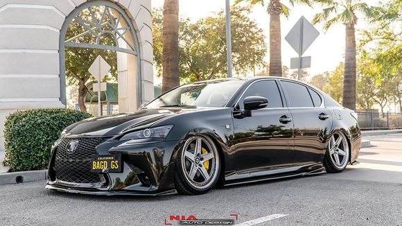 lexus gs front lip kit