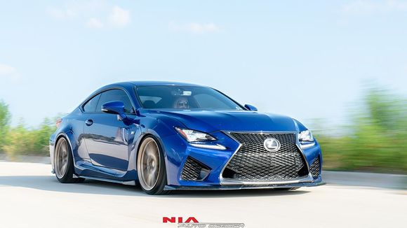lexus rcf splitter lip kit
