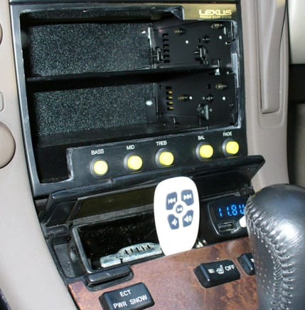 Remote mount iPod stereo until finding a head unit with the features I'm looking for.