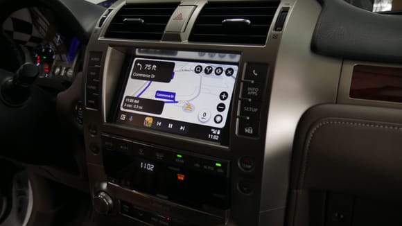 Wireless Android Auto using GROM VLine VL2 System on Lexus GX 460 2017