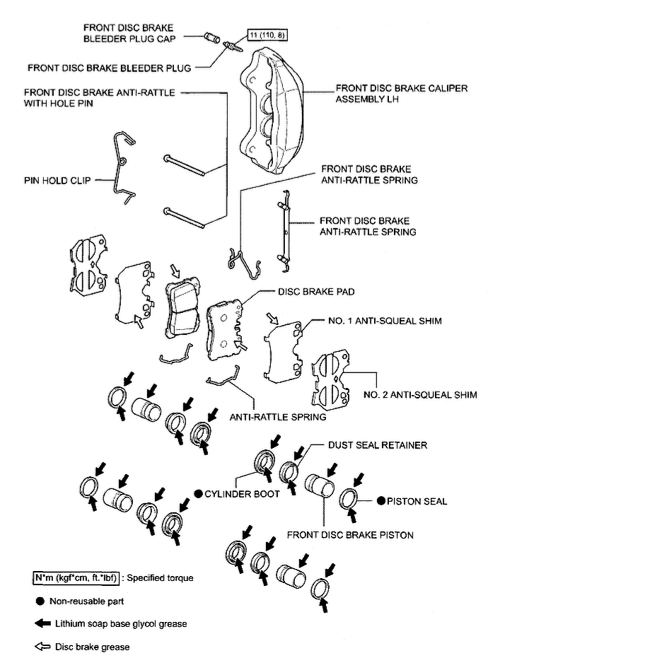 How to Rebuild LS460 Brake Calipers ClubLexus Lexus Forum Discussion