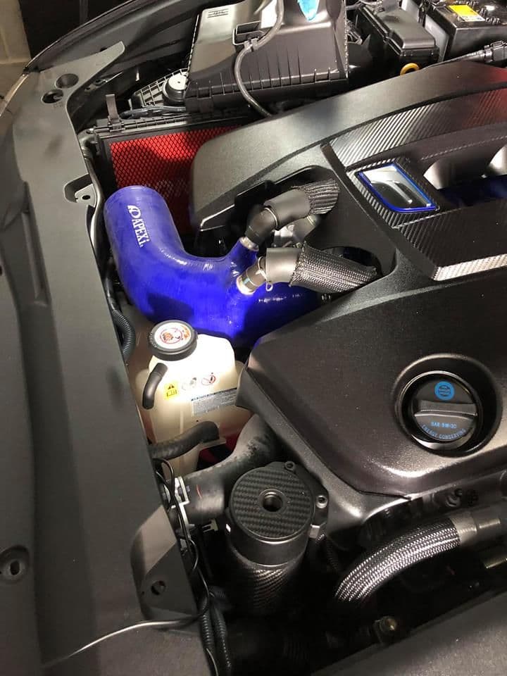 Engine - Intake/Fuel - Lexus RCF GSF Apexi  Suction Silicone Intake Only - Used - 2016 to 2019 Lexus GS F - 2016 to 2019 Lexus RC F - Raleigh, NC 27604, United States